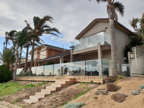 frameless glass pool fence installation [suburb]