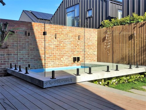 frameless glass pool fencing Melbourne