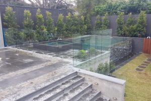 Frameless GA series glass fence