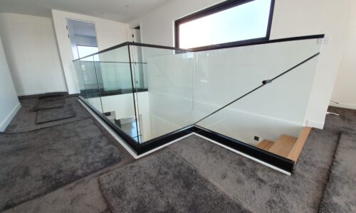 Frameless channel series Glass Balustrade
