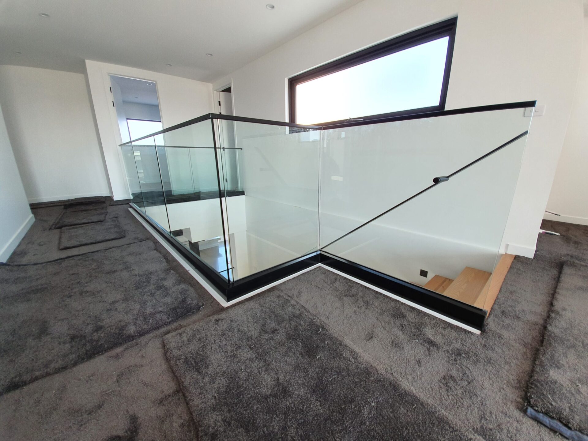 Frameless channel series Glass Balustrade