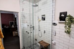 Frameless Steam Shower Enclosure