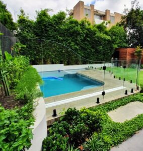 MP Series Curved Glass Pool Fencing 2