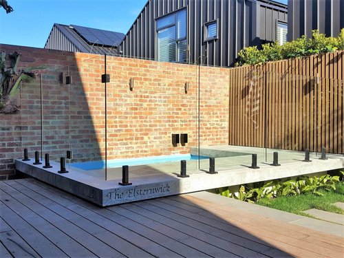 frameless glass pool fencing Williamstown