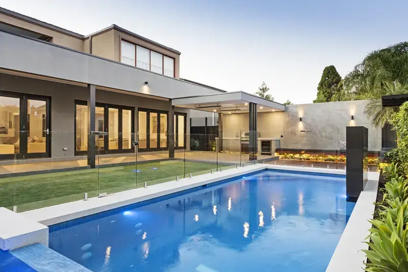 Completed Glass Pool Fence Installation in Melbourne by Totally Frameless