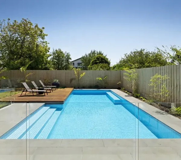 Completed glass pool fencing project by Totally Frameless in Melbourne VIC Completed glass pool fencing project by Totally Frameless in Melbourne VIC