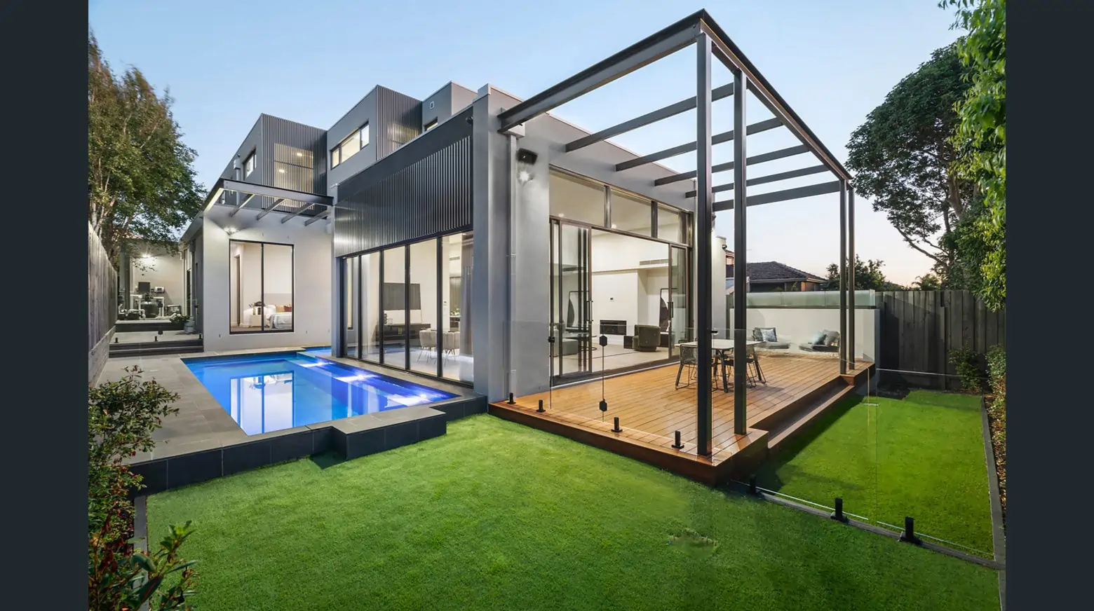 MP Series Pool Fencing Installed In Melbourne Backyard