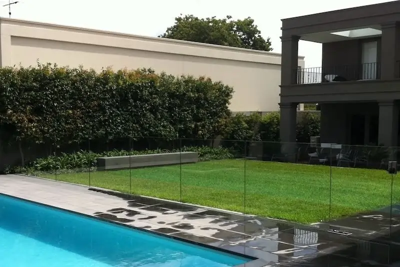 Totally Frameless glass pool fence completed installation in Melbourne suburb